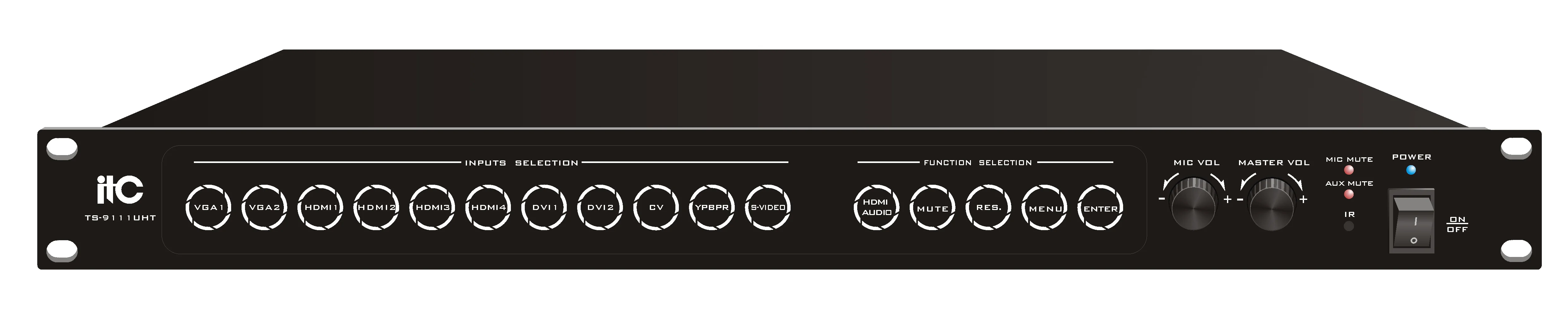ITC TS-9111UHT Видеокоммутатор 11х1 2