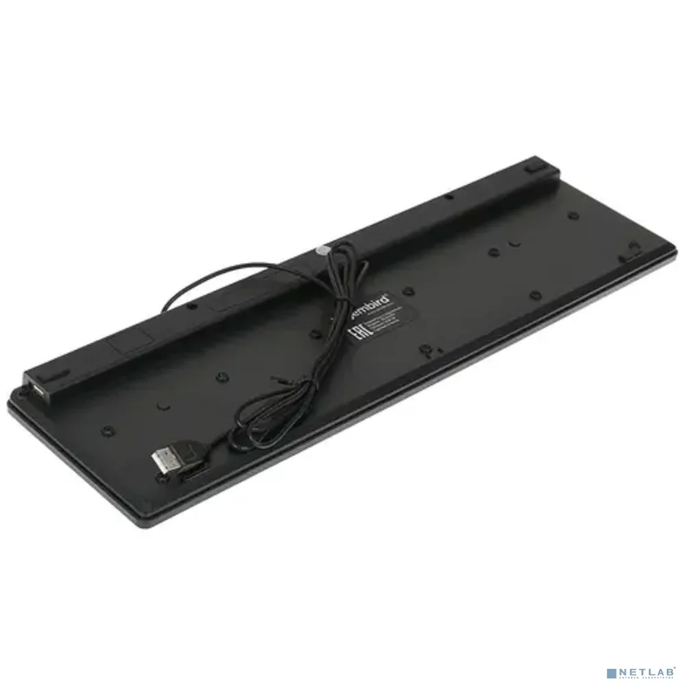 Поврежденная упаковка Клавиатура Gembird KB-8360U,{ Шоколадный, USB, 104 клавиши, 2 usb-хаба}