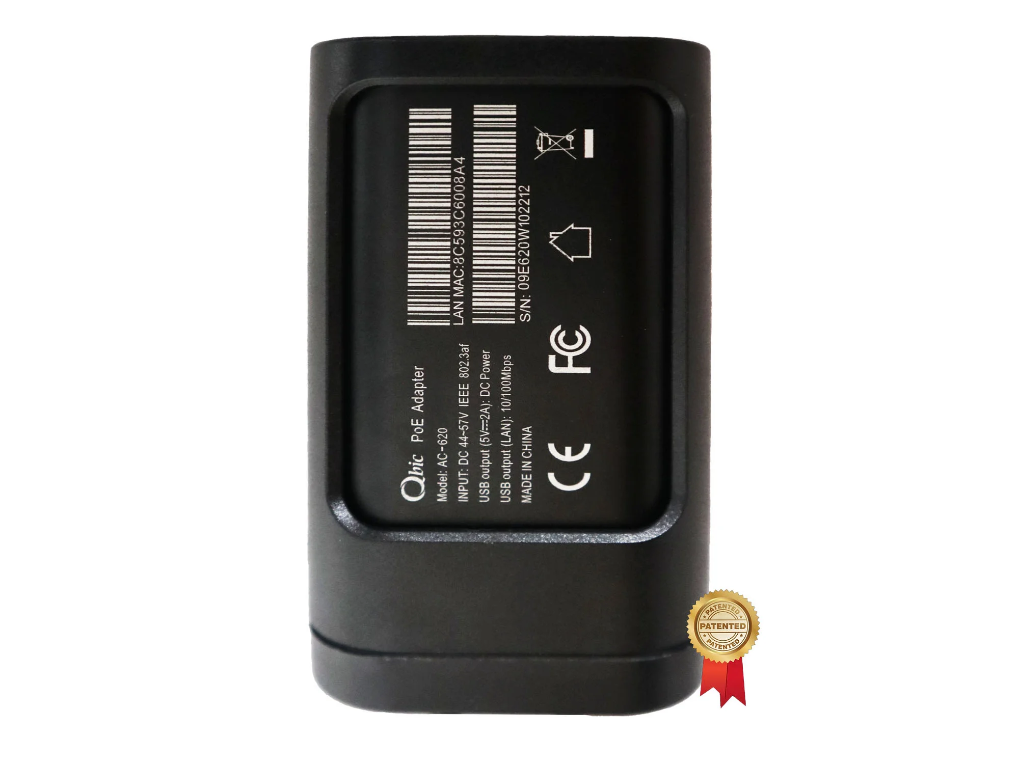 Qbic AC-620, POE-адаптер для TD-0350, RJ45, USBx2 2