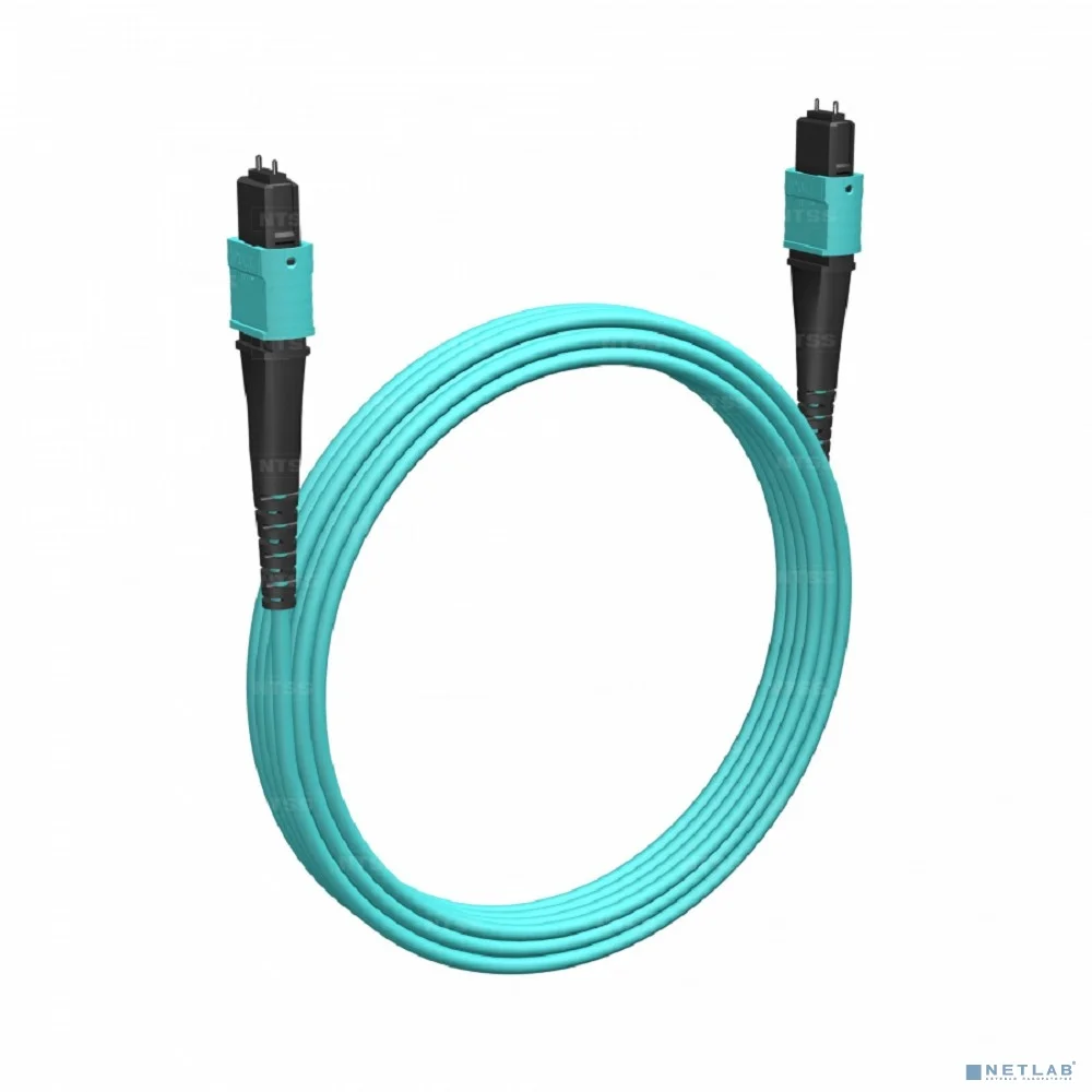 NTSS Волоконно-оптическая сборка trunk NTSS PREMIUM 12ов, MTP/UPC (male)-MTP/UPC (male), полярность А, 50/125 OM3, 10м, LSZH NTSS-FM12PM-503-MTP/U(m)-MTP/U(m)-A-10