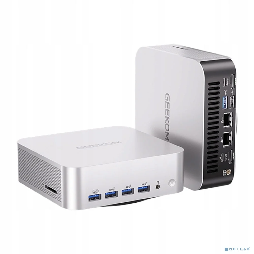 GEEKOM GMA9MAXAI9HX370 -321-EU Мини ПК A9 MAX, GMA9MAXAI9HX370 -321-EU, AMD Ryzen AI 9 HX370, 32GB+1TB, WIN11 Pro