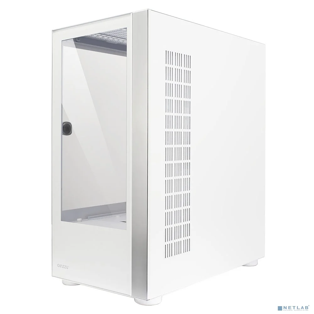 Ginzzu GL770 FAN 12MW6 RGB*4 USB3.0 CRC10 Белый