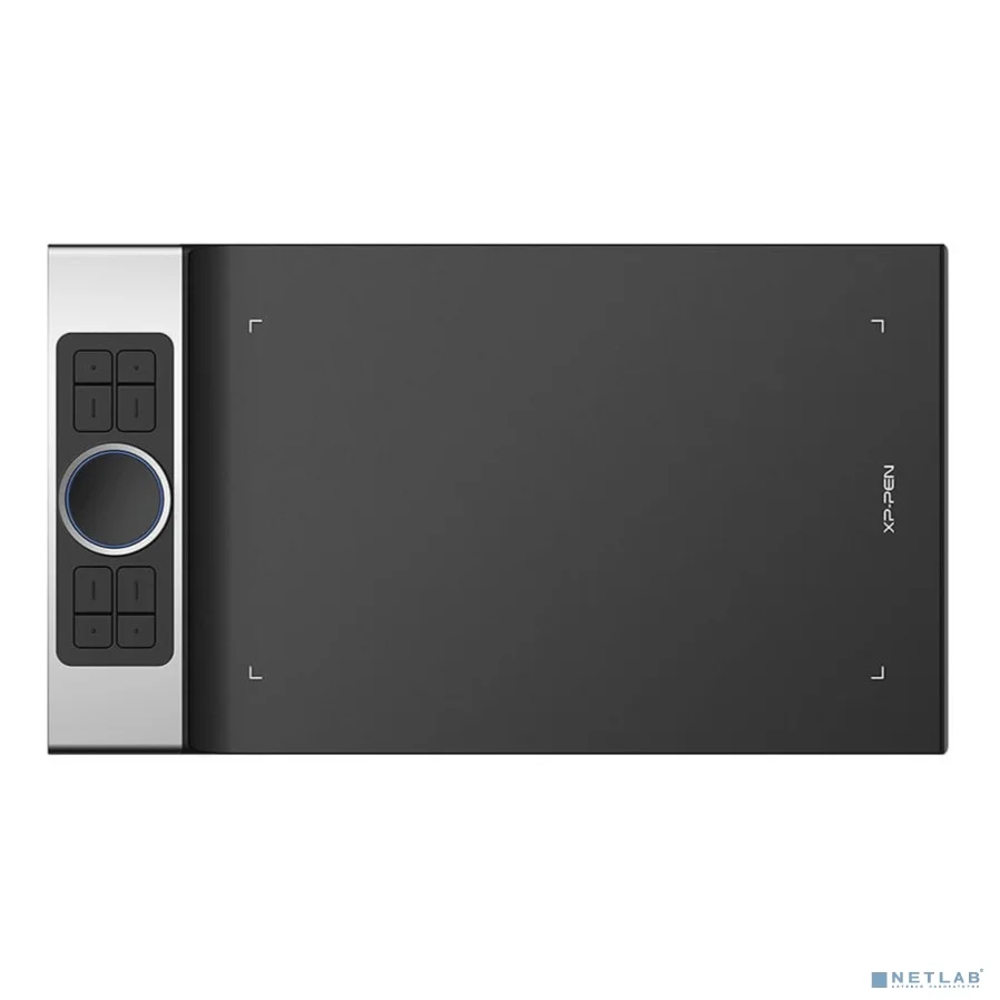 Графический планшет XP-Pen Deco Pro Medium, рабочая область 279 x 157 мм с колесом управления и клавишами express keys (совместимость с Android)