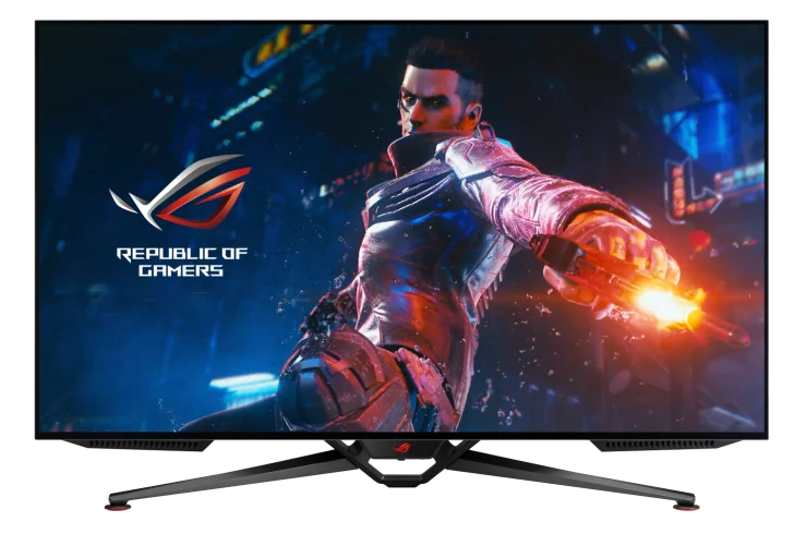 Монитор ASUS 41.5" ROG SWIFT PG42UQ IPS 3840x2160 0,1ms 450cd 138Hz HDMI*2 DP USB-Hub MM Black
