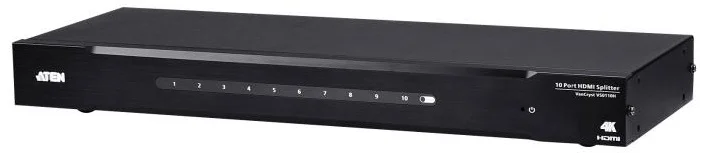 10-портовый 4K HDMI разветвитель Aten ProAV-black: 10-портовый 4K HDMI разветвитель