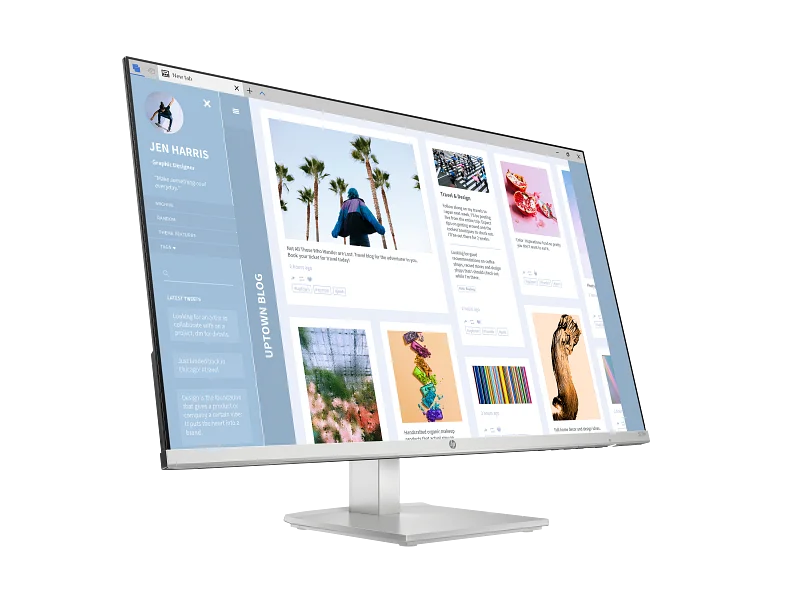 Монитор HP Series 5 27 inch - 527sh Monitor 1920x1080 FHD, 16:9, IPS, 300 cd/m2, 5 ms, 178°/178°, 2xHDMI, VGA, 100 Hz, Tilt, HAS, Vesa 2