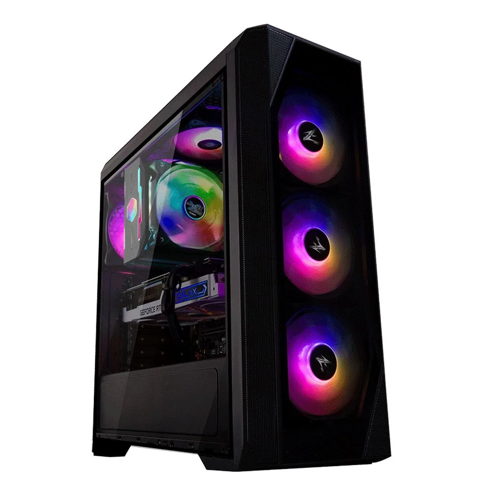 Корпус для ПК Zalman Bad Pack N5 TF ATX Mid Tower, RGB fan x4, T/G bp