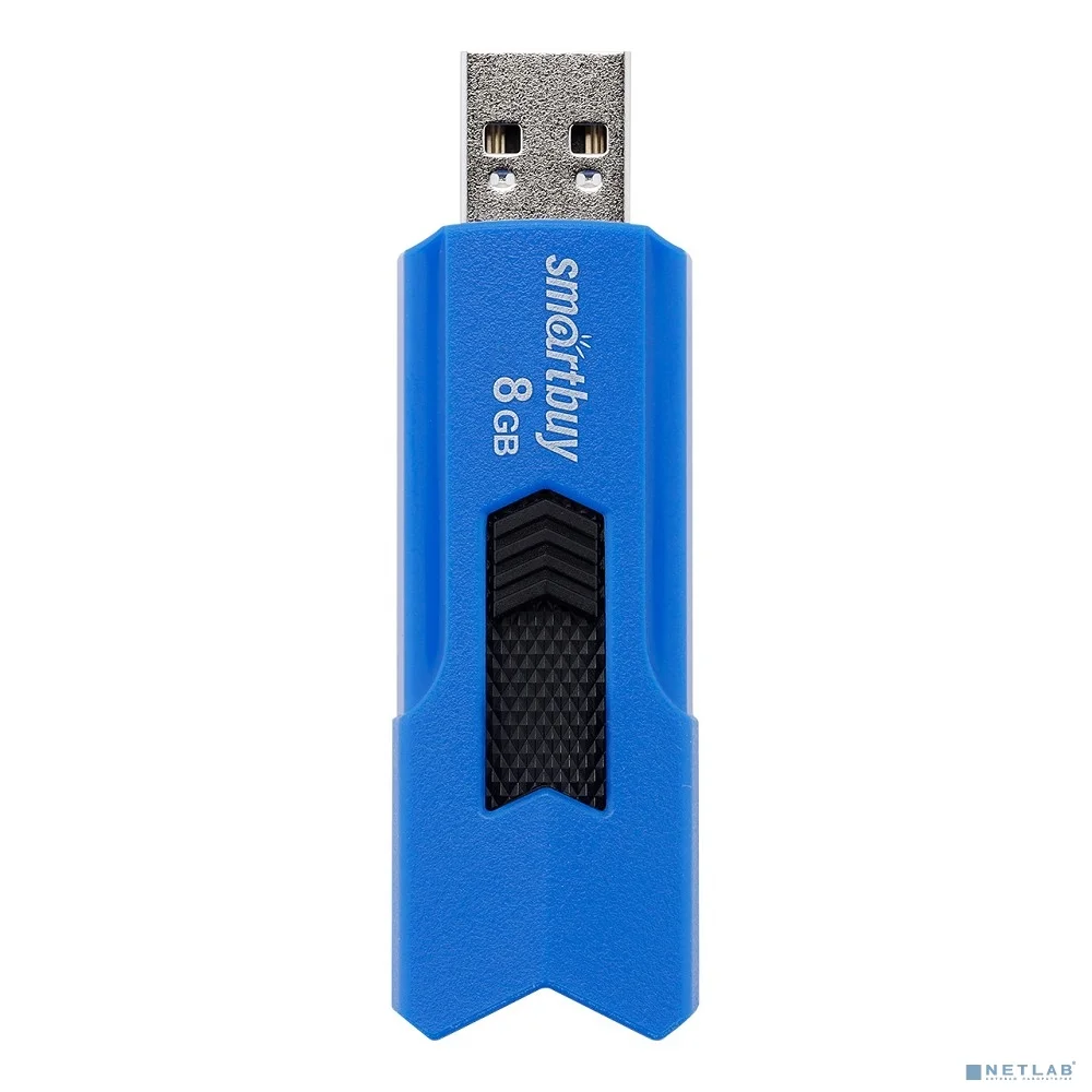 Smartbuy USB Drive 8GB STREAM Blue (SB8GBST-B) UFD 2.0