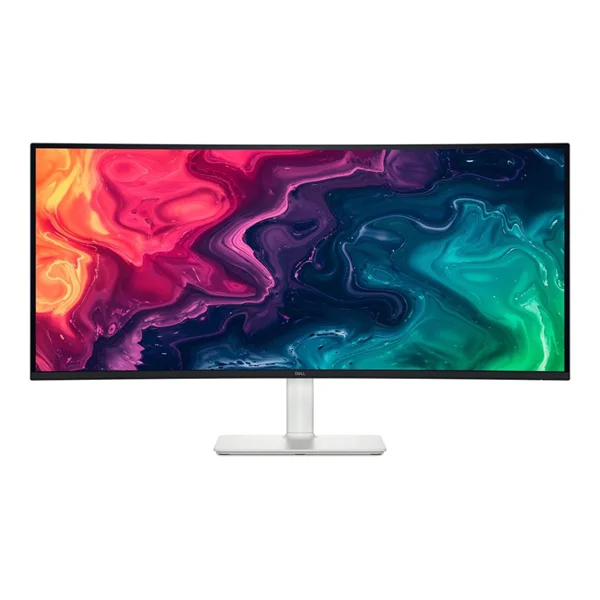 Монитор Dell 34"    S3425DW Curved S/BK(VA;21:9;3440x1440x120Hz;300cd/m2;3000:1;1ms;1,07bill;178/178;2xHDMI2.2;2xUSB-C,2xUSB;Spk 10W;HAS;Tilt;Swiv;VESA)
