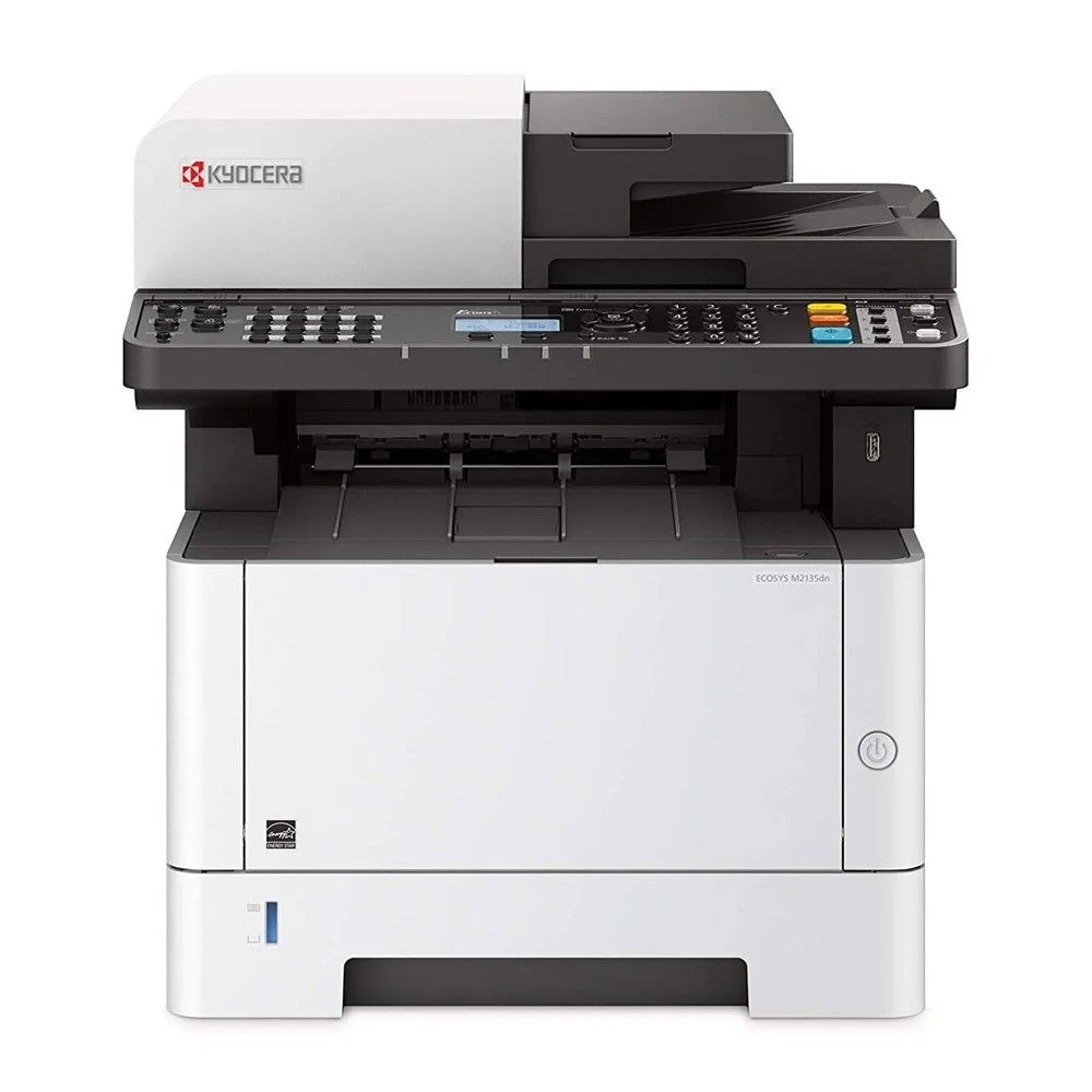 МФУ Kyocera ECOSYS M2135DN,P/S/C, A4, 35 str/min, 1200 dpi, 512 Mb, USB, LAN, duplex, autopod, start toner 1000 str.)