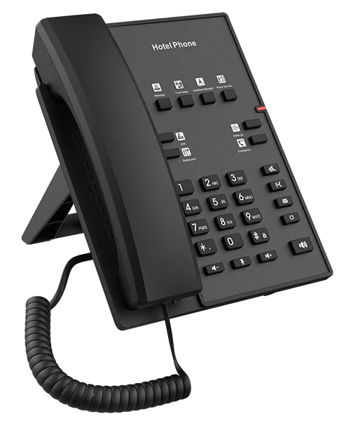 Отельный телефон 2-проводной Fanvil 2 Wire Hotel Phone with RJ 11 Cost-effective Hote Phone HD Voice 8 DSS Keys PoE HD Voice PSU