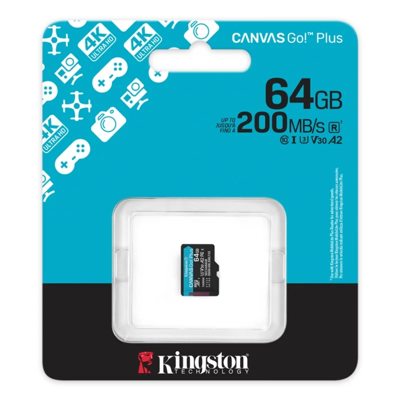 Kingston Canvas Go Plus SDCG4/64GBSP 3