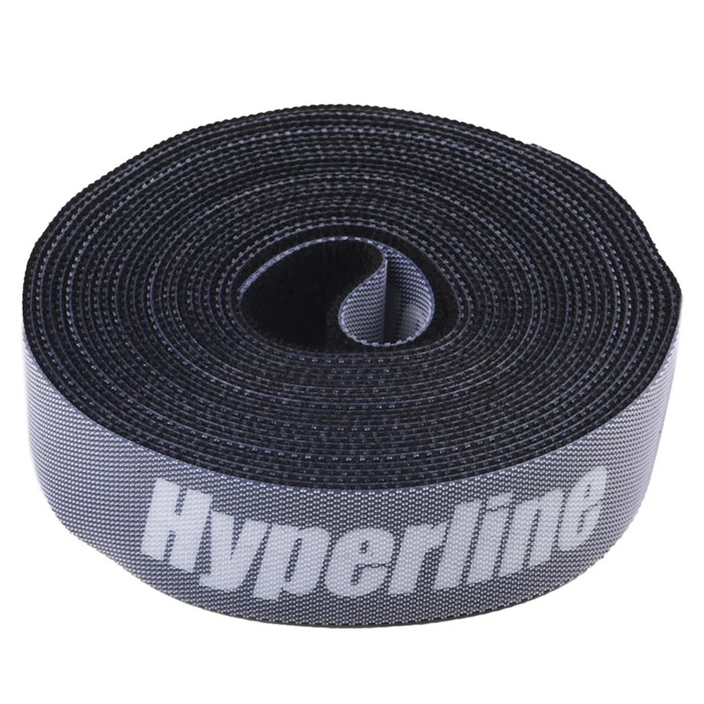 Крепеж Hyperline WASNR-5x25-BK Лента (липучка) в рулоне, ширина 25 мм, длина 5м, черная