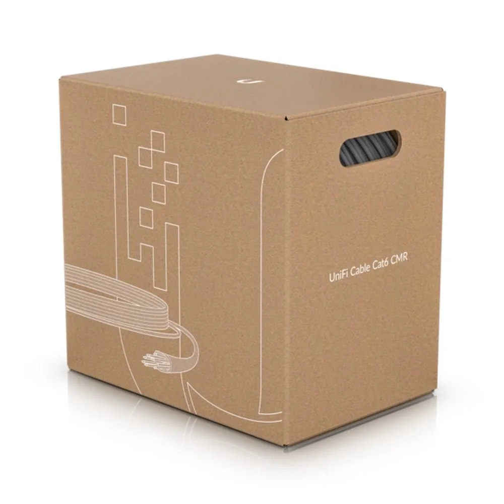 Кабель Ubiquiti UniFi Cable Cat6 CMP кабель U/UTP категории 6, CMP, 4 пары, 305 м, для помещений