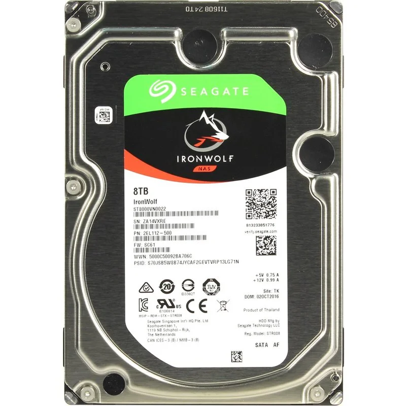 Seagate IronWolf NAS ST8000VN0022