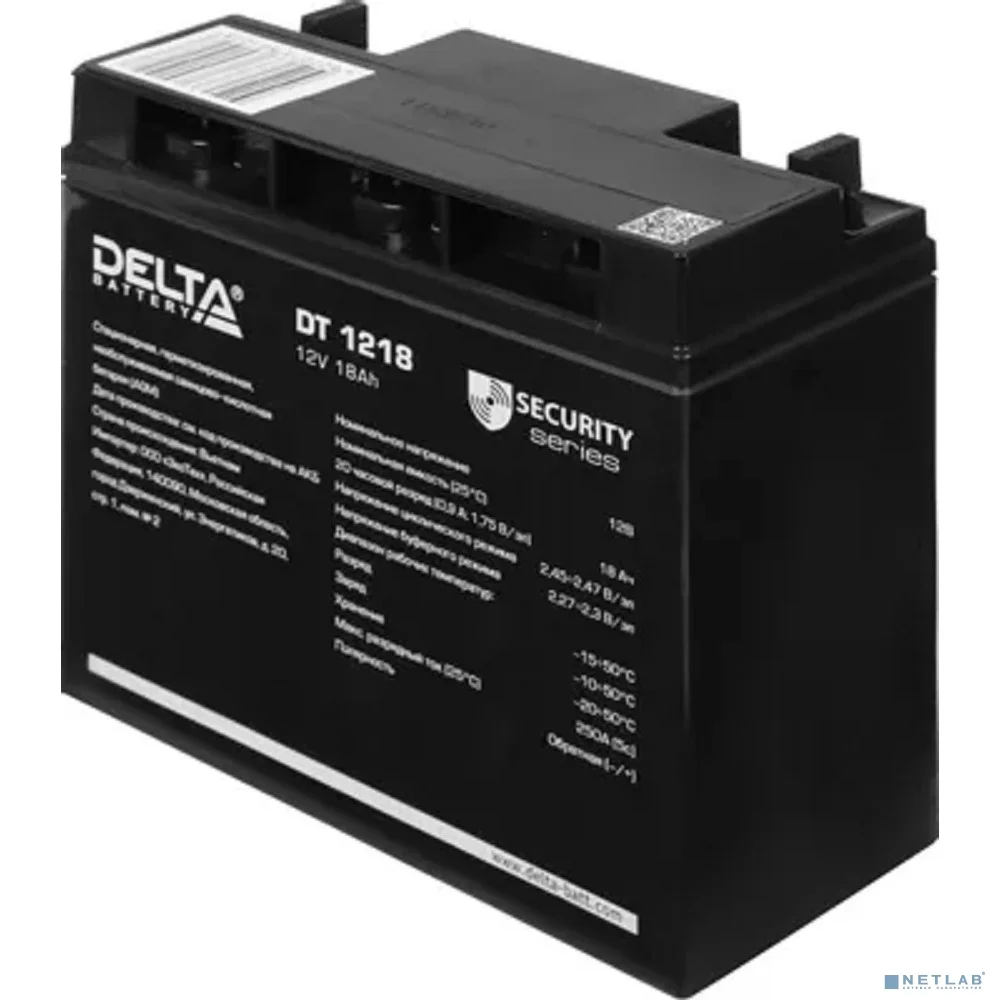 Delta DT 1218 (12V / 18Ah)