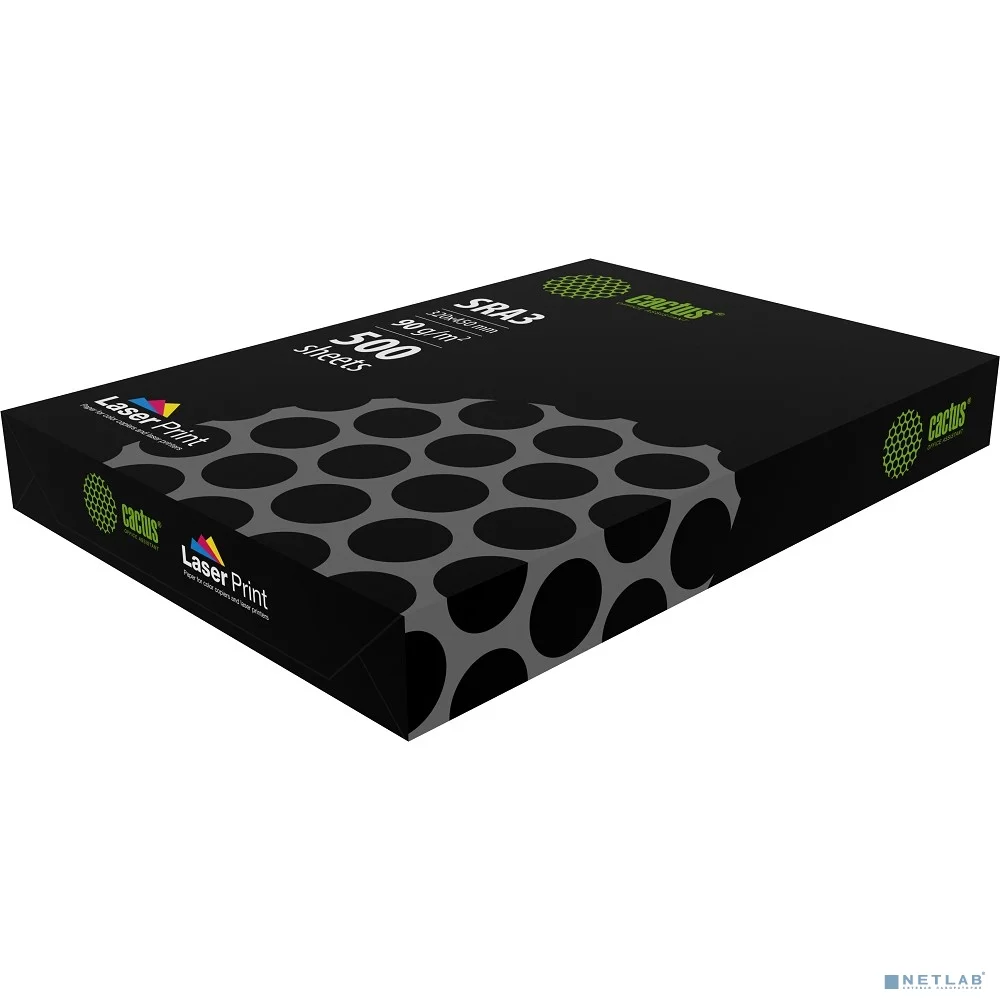 Бумага Cactus CS-LPSRA390500 SRA3/90г/м2/белый/500л. CIE170% для лазерной печати