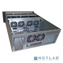 Exegate EX234970RUS Серверный корпус Exegate Pro 4U650-10/4U4139L <RM 19", высота 4U, глубина 650, БП 700ADS, USB>