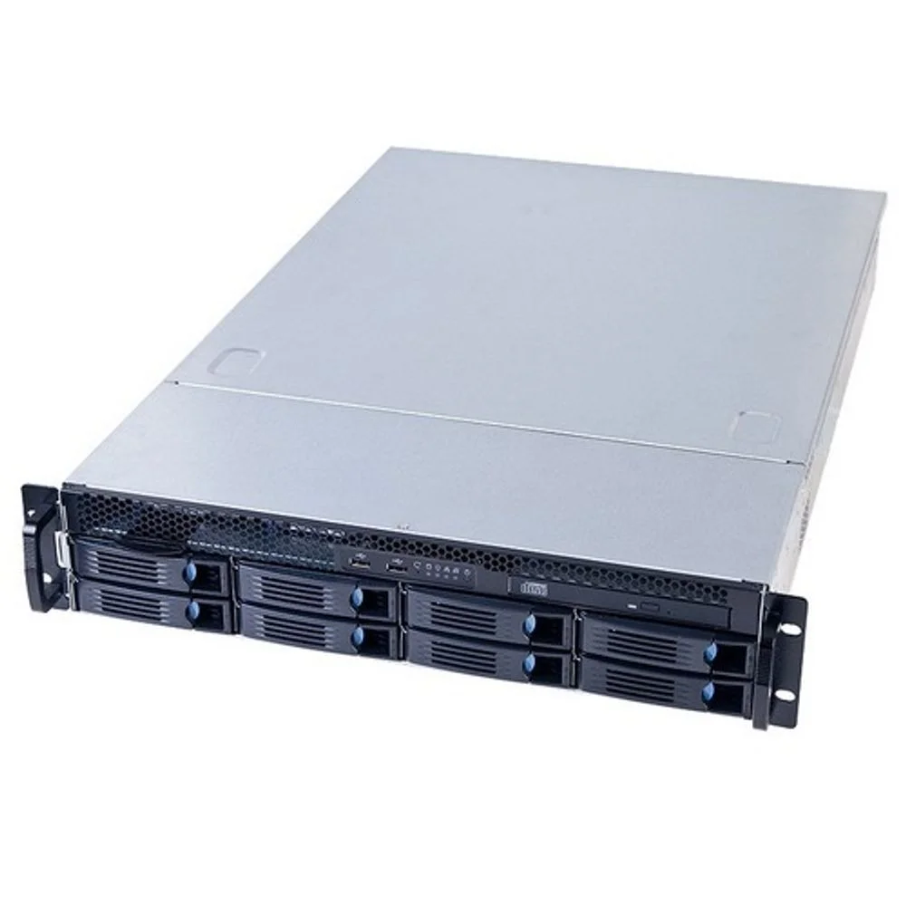 Корпус Chenbro RM23608T2-LE 700W 2U 8xHotSWAP HDD with 6G SAS/SATA BP, 3x 80mm FAN, 1 x Slim CD-ROM Adapter (SATA to SATA), 55H103236B023 PSU Bracket, БП 700W + RAILS (аналог CSE-825TQ) RM23608H01*13140