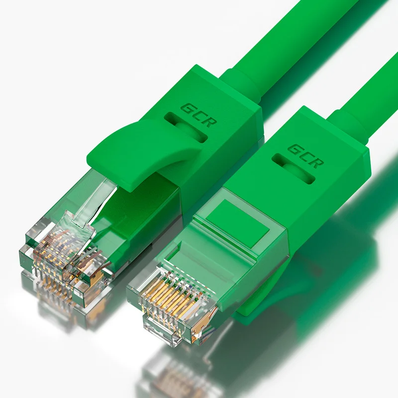 Greenconnect RJ45(m) - RJ45(m) Cat. 5e U/UTP PVC 2м зелёный