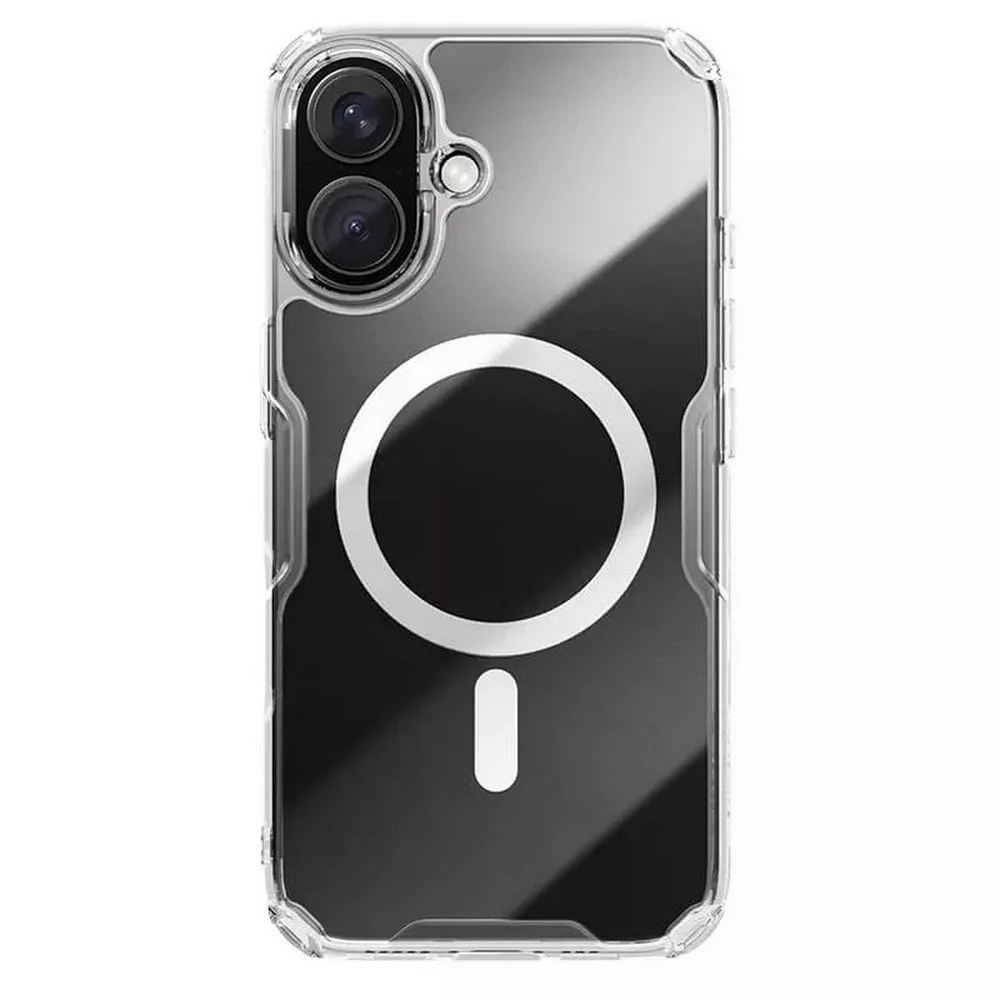 Чехол Nature TPU Pro Magnetic Case, White, (iPhone16 Plus)
