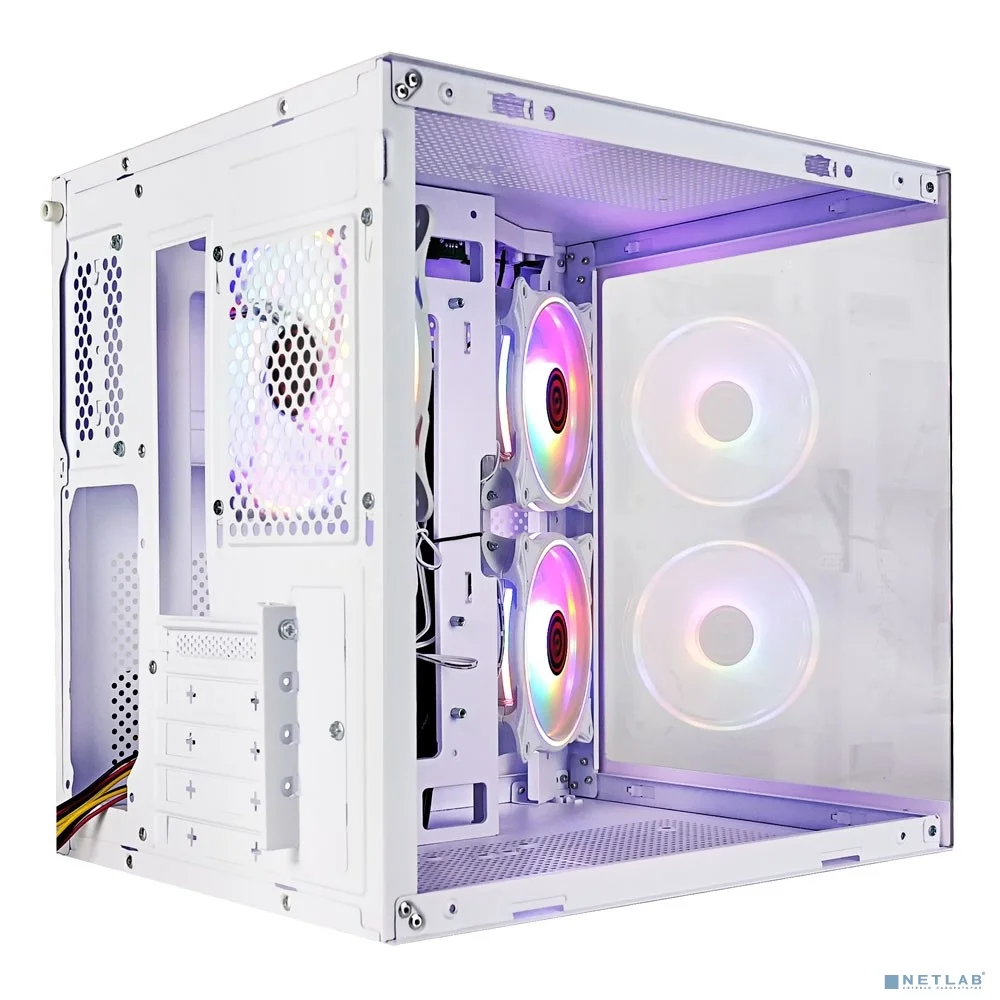 Ginzzu V250 White 3*FAN 12LD4