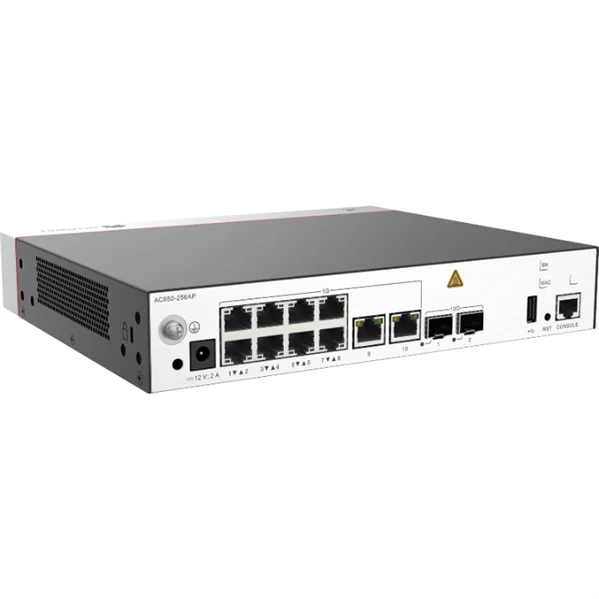 Контроллер HUAWEI eKit Access Controller AC650-256AP, 10*GE ports, 2*10GE SFP+ ports, built-in 256 license