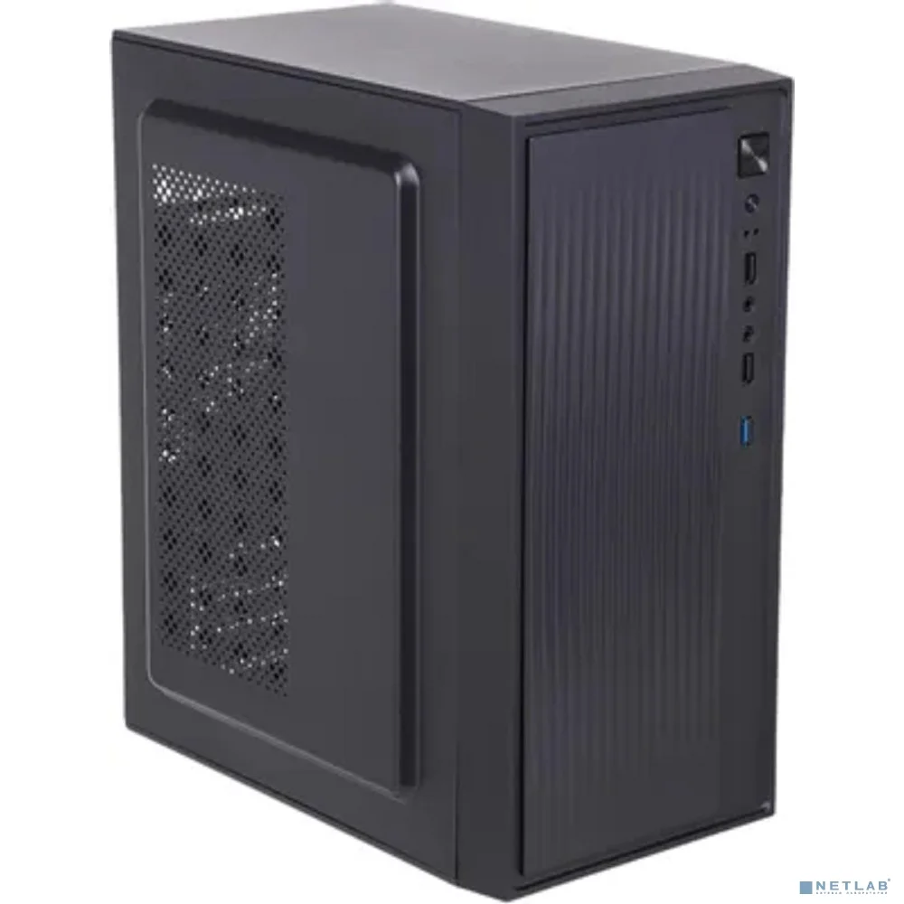 корпус Accord ACC-261B black w/o PSU mATX 2x80mm 2x120mm 2xUSB2.0 1xUSB3.0 audio