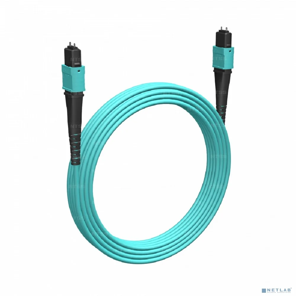 NTSS Волоконно-оптическая сборка trunk NTSS PREMIUM 8ов, MTP/UPC (male)-MTP/UPC (male), полярность А, 50/125 OM3, 15м, LSZH NTSS-FM8PM-503-MTP/U(m)-MTP/U(m)-A-15
