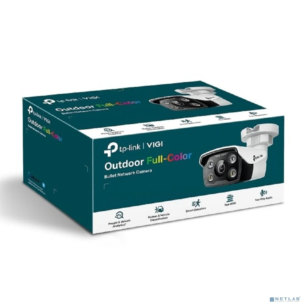 TP-Link VIGI C350(2.8mm) Уличная цилиндрическая камера 5 Мп с цветным ночным видением