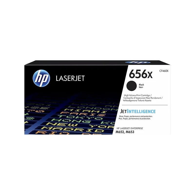 HP 656X Black Original LaserJet Toner Cartridge (CF460X)