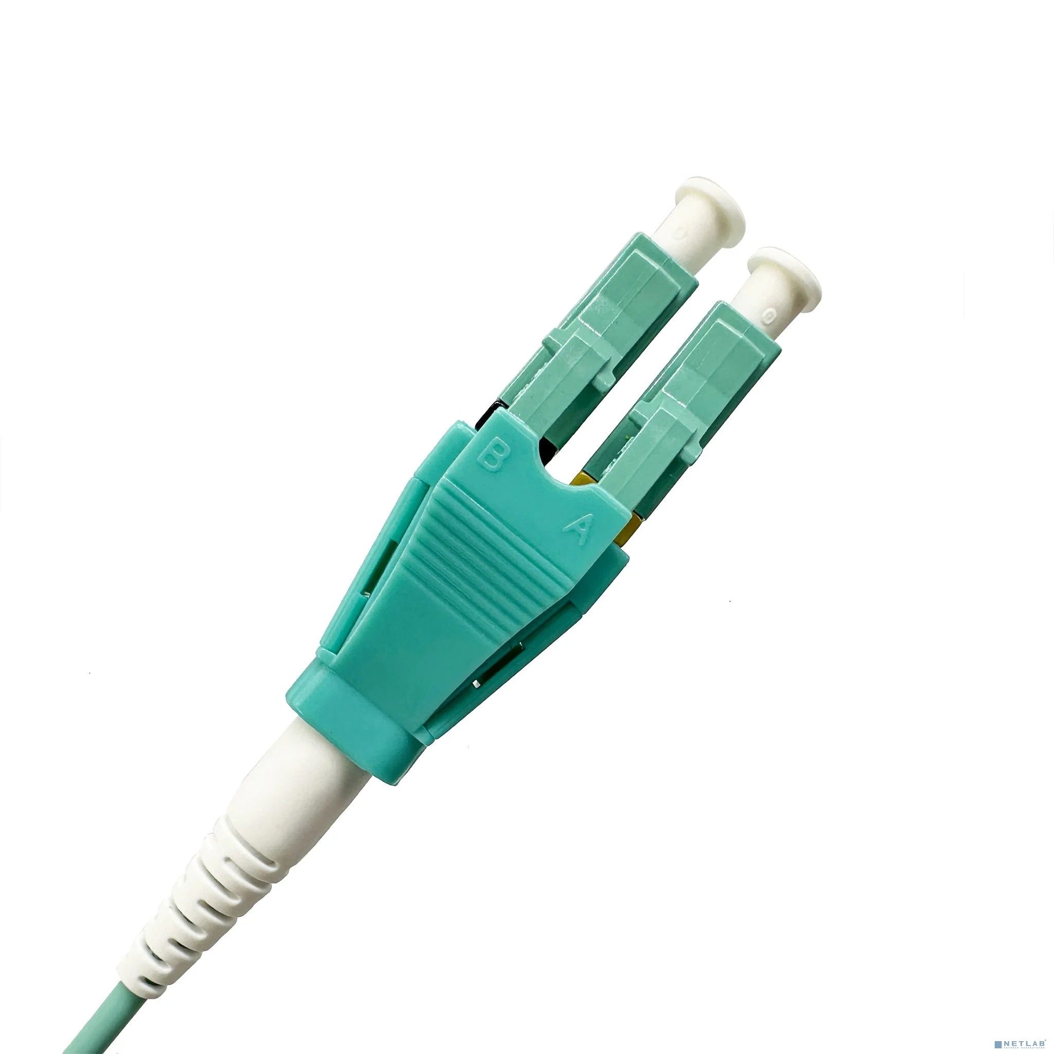 Оптический патчкорд NEOMAX (NMO-LC-SC-MM-1M) LC/UPC-SC/UPC, Uniboot OM4, Multimode, Duplex, 50/125, LSZH, Aqua, 1м