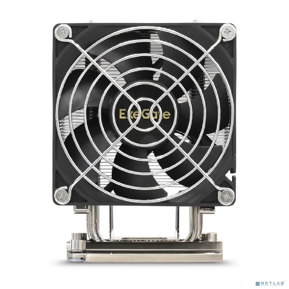 Exegate EX293441RUS Кулер ExeGate ESNK-P0070APS4.PWM.4U.3647.Cu {(Al+Cu, 4U, 5 тепл. трубок, LGA3647, TDP 205W, PWM, 1900-3800RPM, 2 ball bearing, 4pin, 44db, 660г, на винтах, с термопастой} RTL