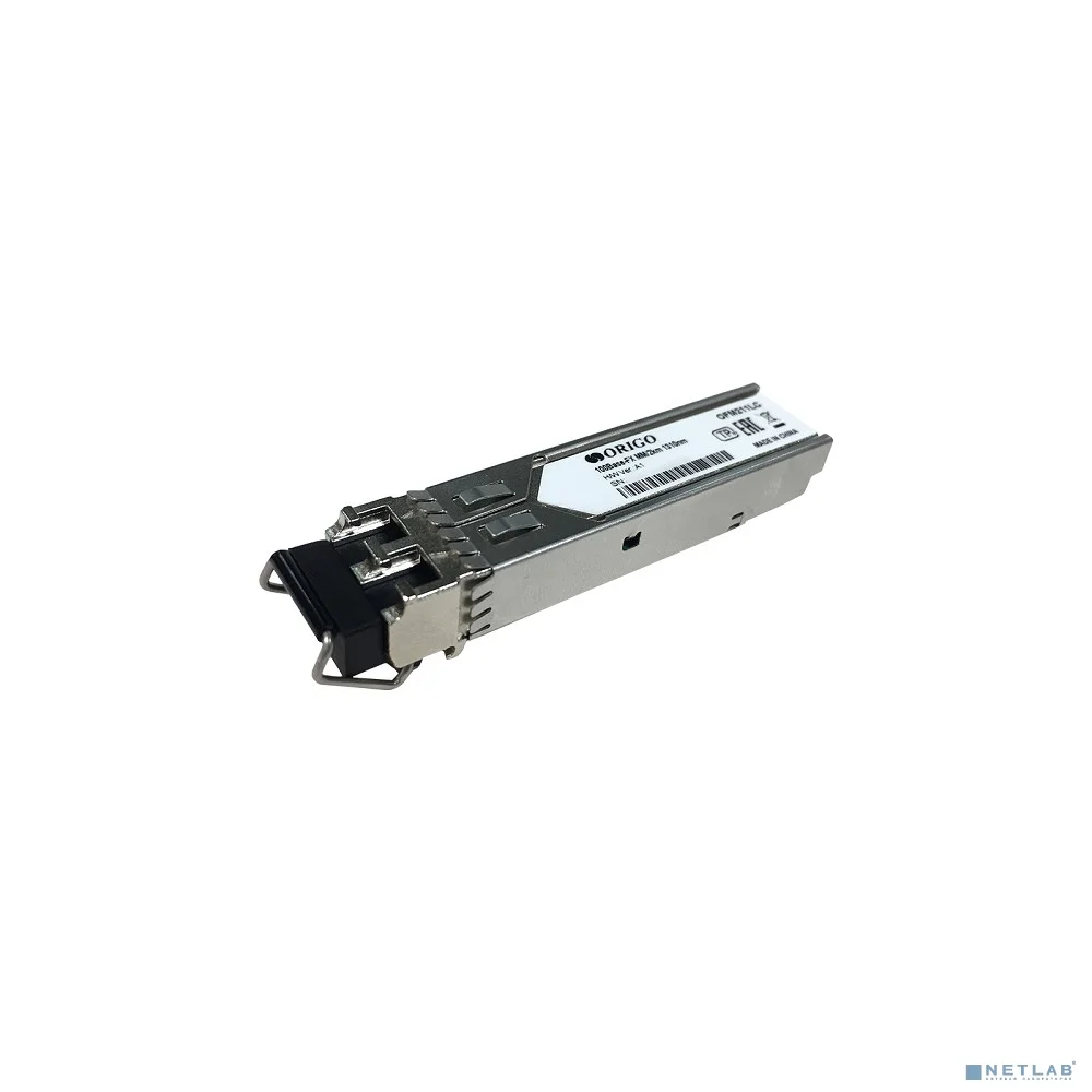 SFP-трансивер ORIGO SFP-трансивер, 100Base-FX (Duplex LC), 1310 нм, для многомодового кабеля, до 2 км