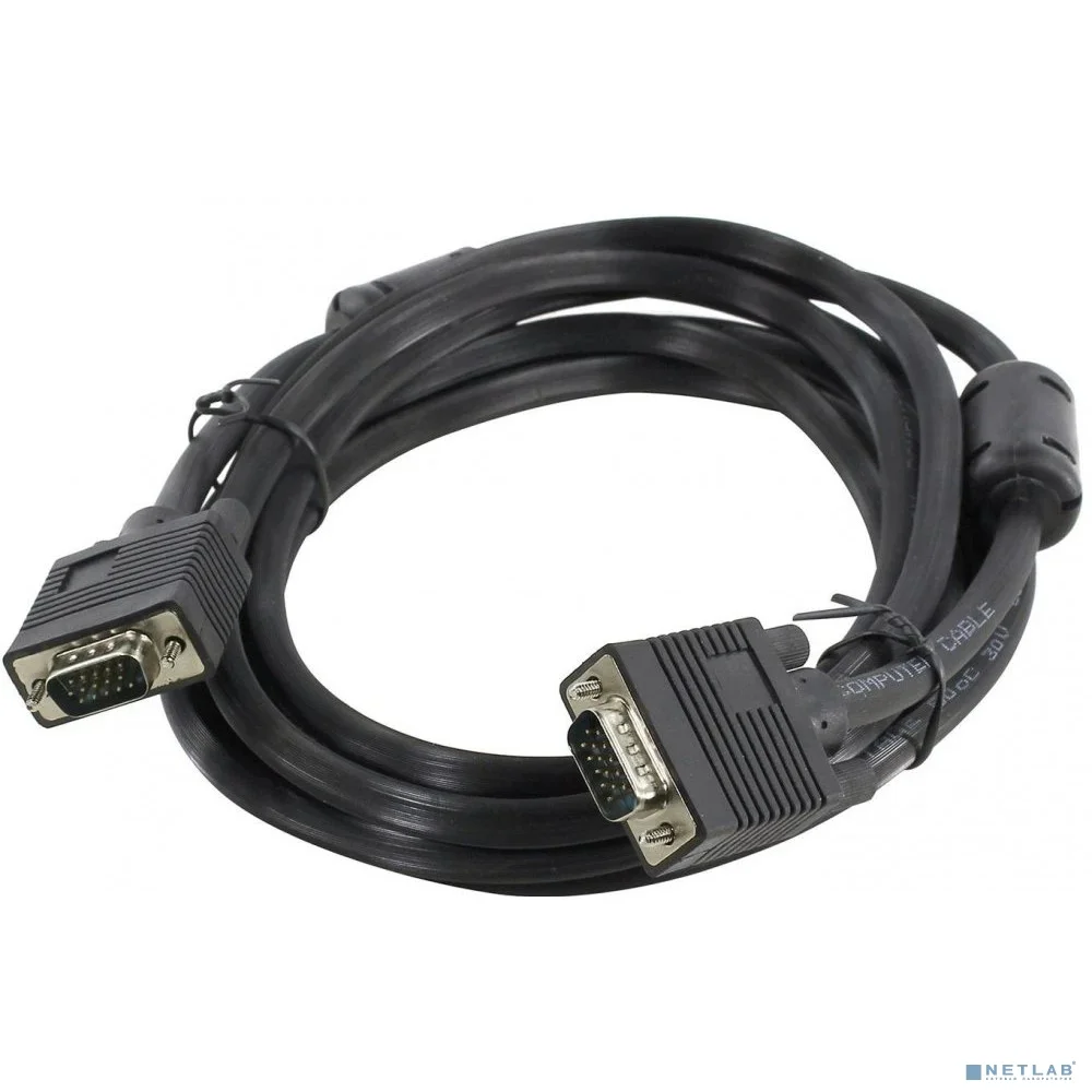 5bites APC-133-030 Кабель VGA сигнальный HD15M/HD15M, ферр.кольца, 3м.