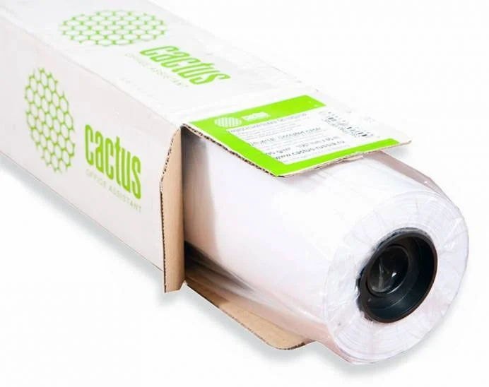 Cactus CS-LFP80-594175 Универсальная бумага без покрытия А1, 594ммх175м. 80 г/кв.м