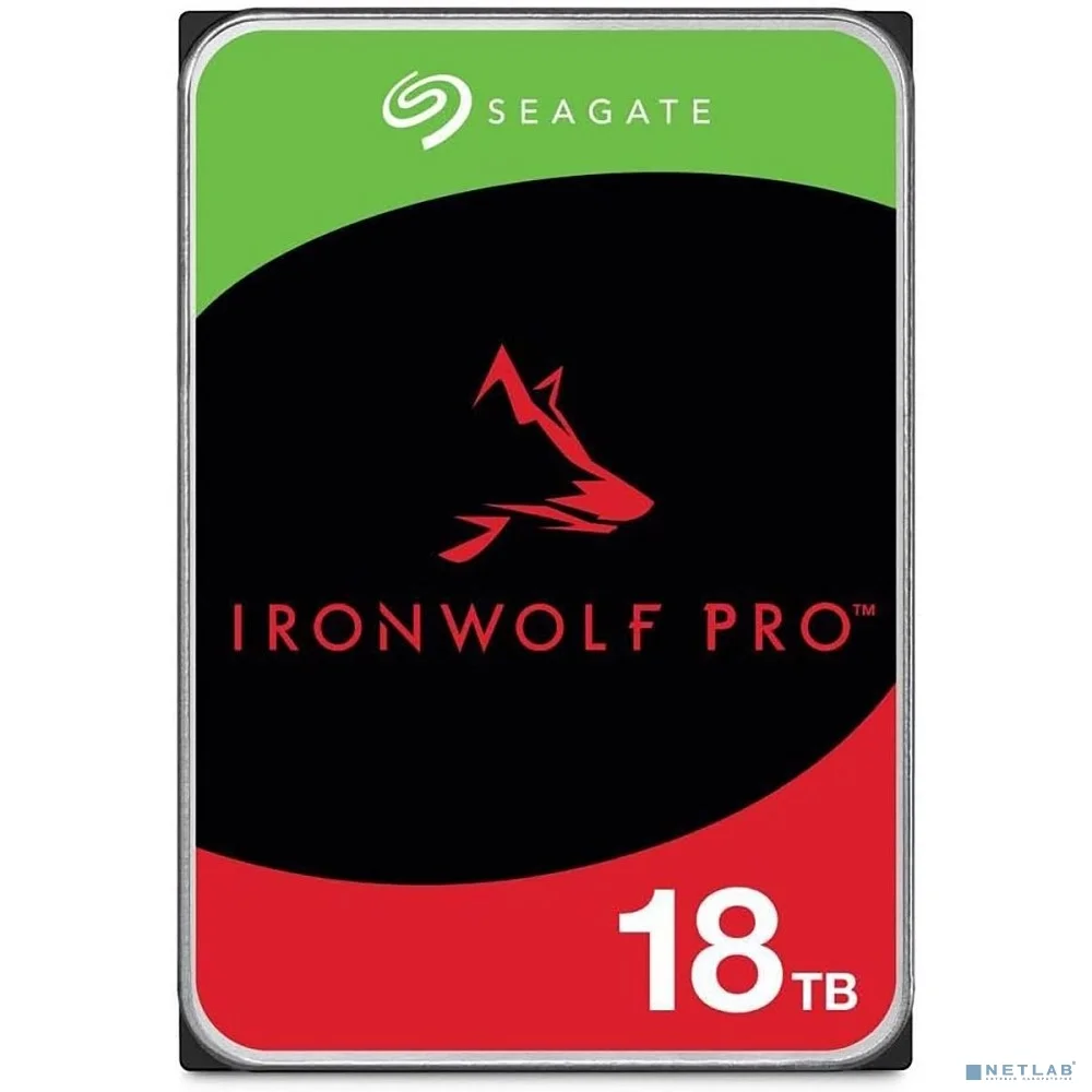 18TB Seagate IronWolf Pro (ST18000NT001) {SATA 6 Гбит/с, 7200 rpm, 256 mb buffer, для NAS}
