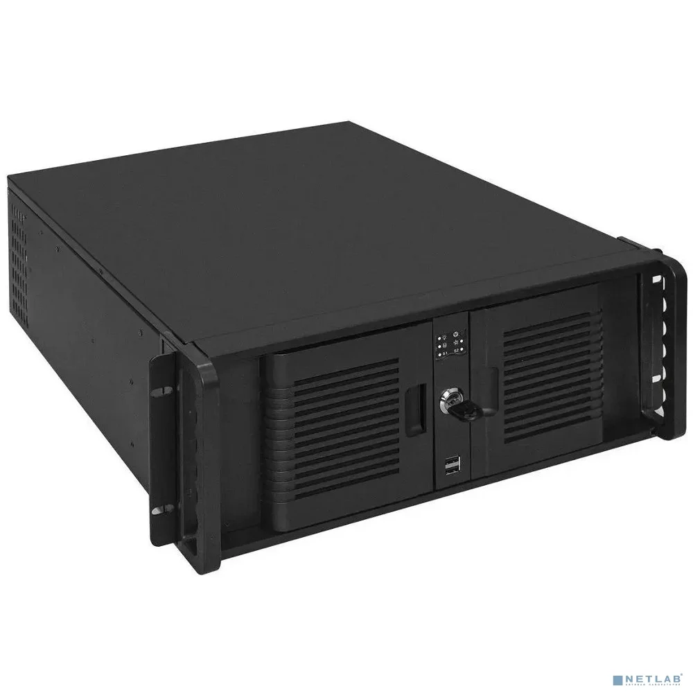Exegate EX244605RUS Серверный корпус Exegate Pro 4U4132 <RM 19", высота 4U, глубина 480, БП 700ADS, USB>
