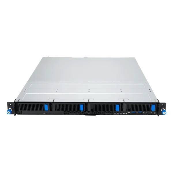 Серверная платформа ASUS RS300-E12-RS4 1U, 1x Socket LGA1700  E-2400, 4 x DDR5 UDIMM ECC, 4 x 3.5'' (SATA/SAS/NVMe) HotSwap, Intel; RAID 0, 1, 5, 10, 1xPCI-Ex16, 1xPCI-Ex8, 1xPCI-Ex4, ASMB11-iKVM, 2x 450W 80 PLUS Gold 3