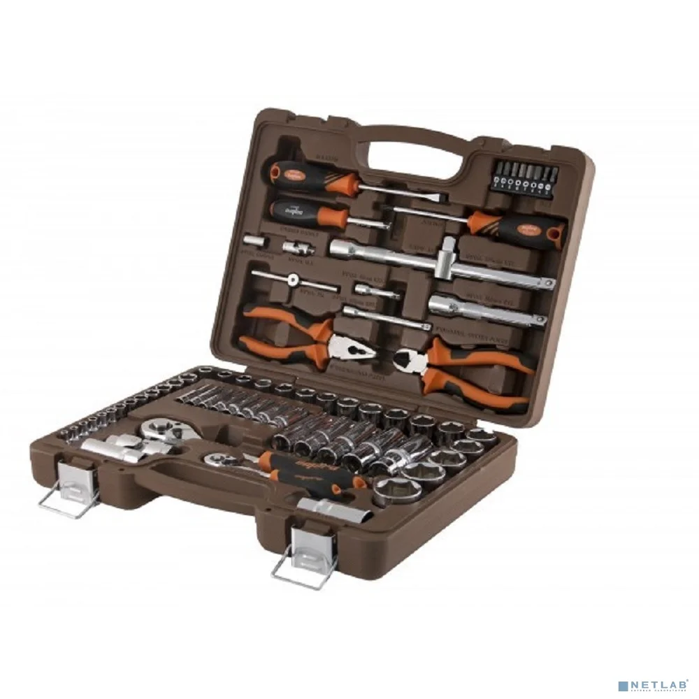 Ombra OMT69S Набор инструмента универсальный 1/4", 1/2"DR, 69 предметов