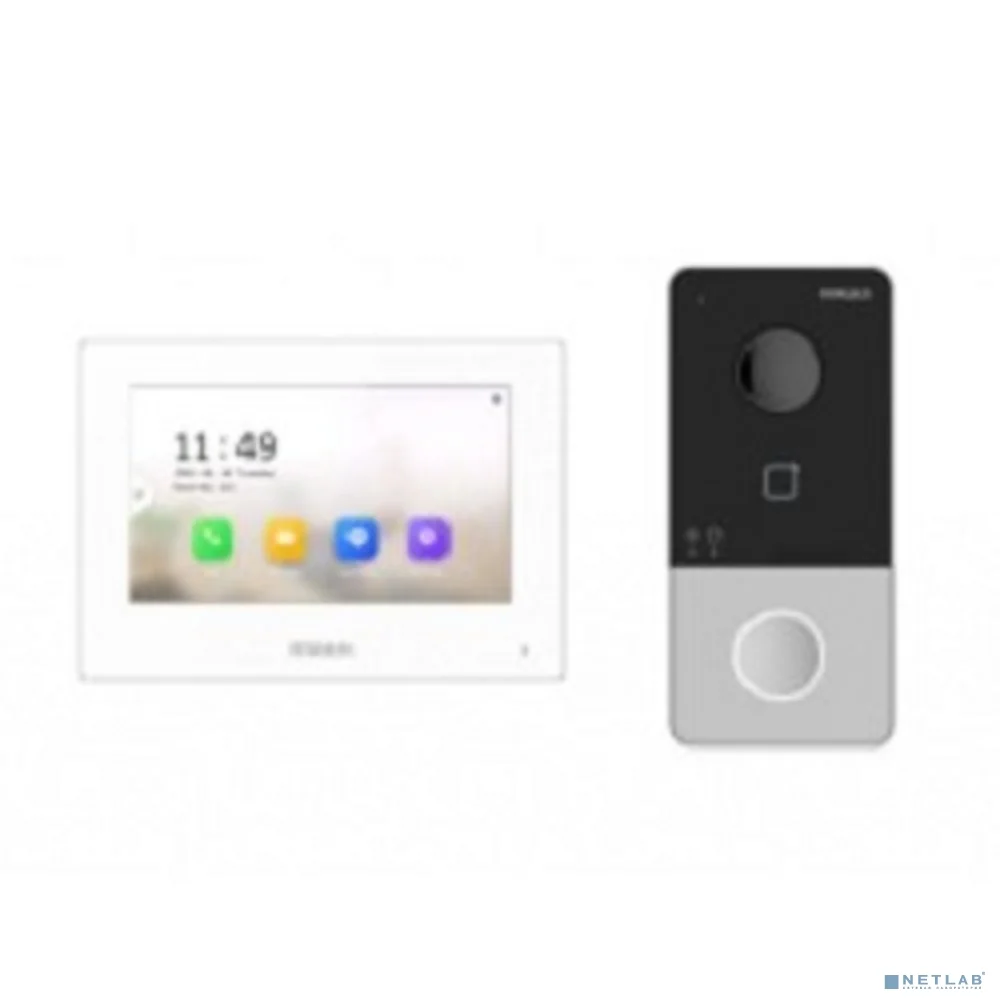 HiWatch DS-D100IKWF(B) Комплект IP-видеодомофона