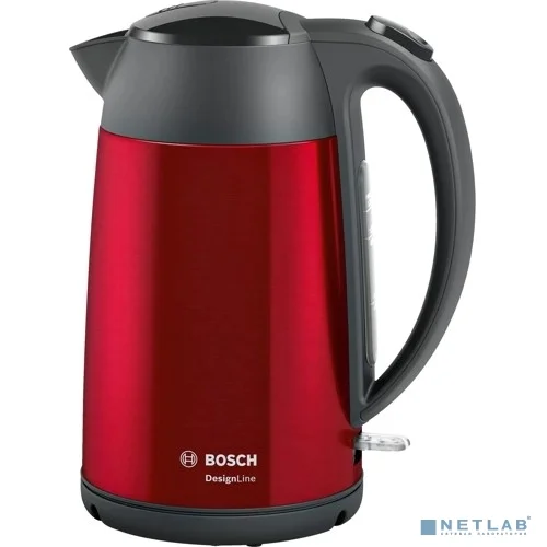 BOSCH TWK3P424 Чайник,1.7л, 2400Вт, красный