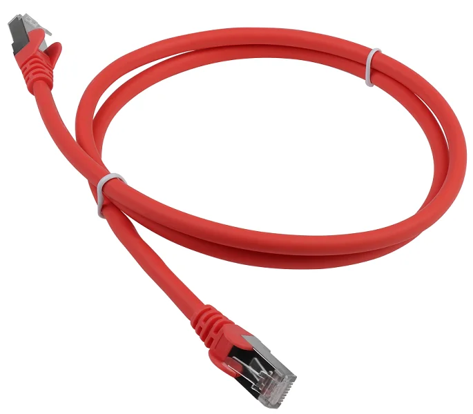 Патч-корд Патч-корд LANMASTER LSZH SFTP кат.6A, 2.0 м, красный