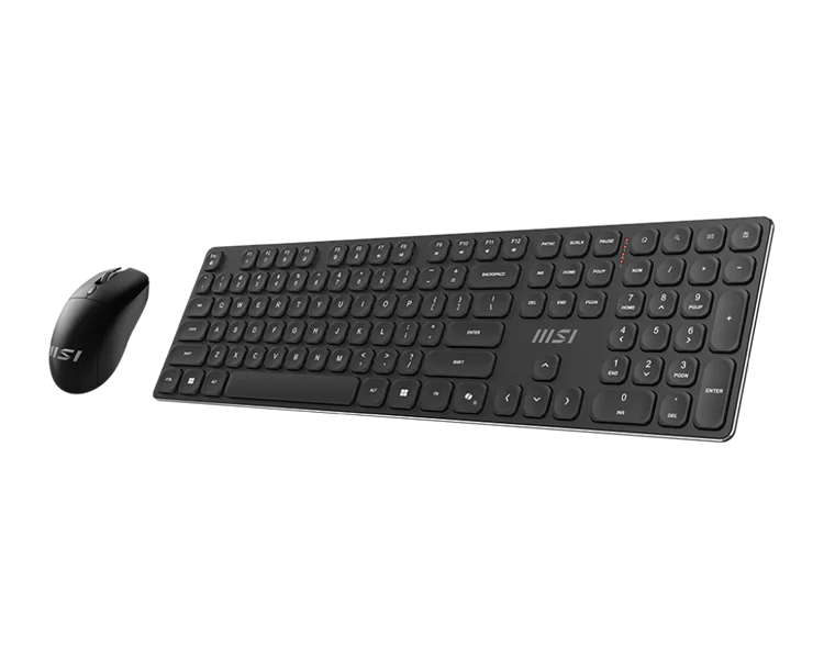 Клавиатура и мышь Keyboard and Mouse MSI FORGE K210 Combo, Wireless, Black 2